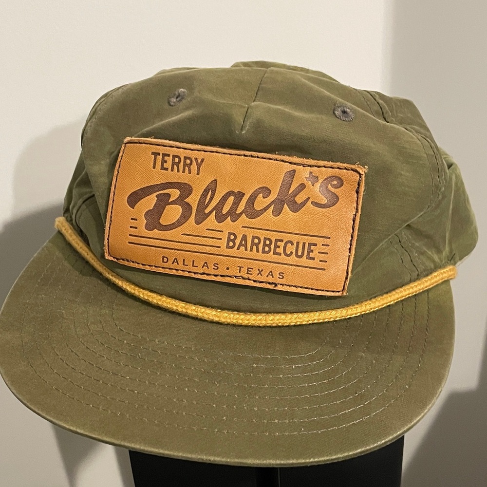 Terry Black’s BBQ Olive Green Hat